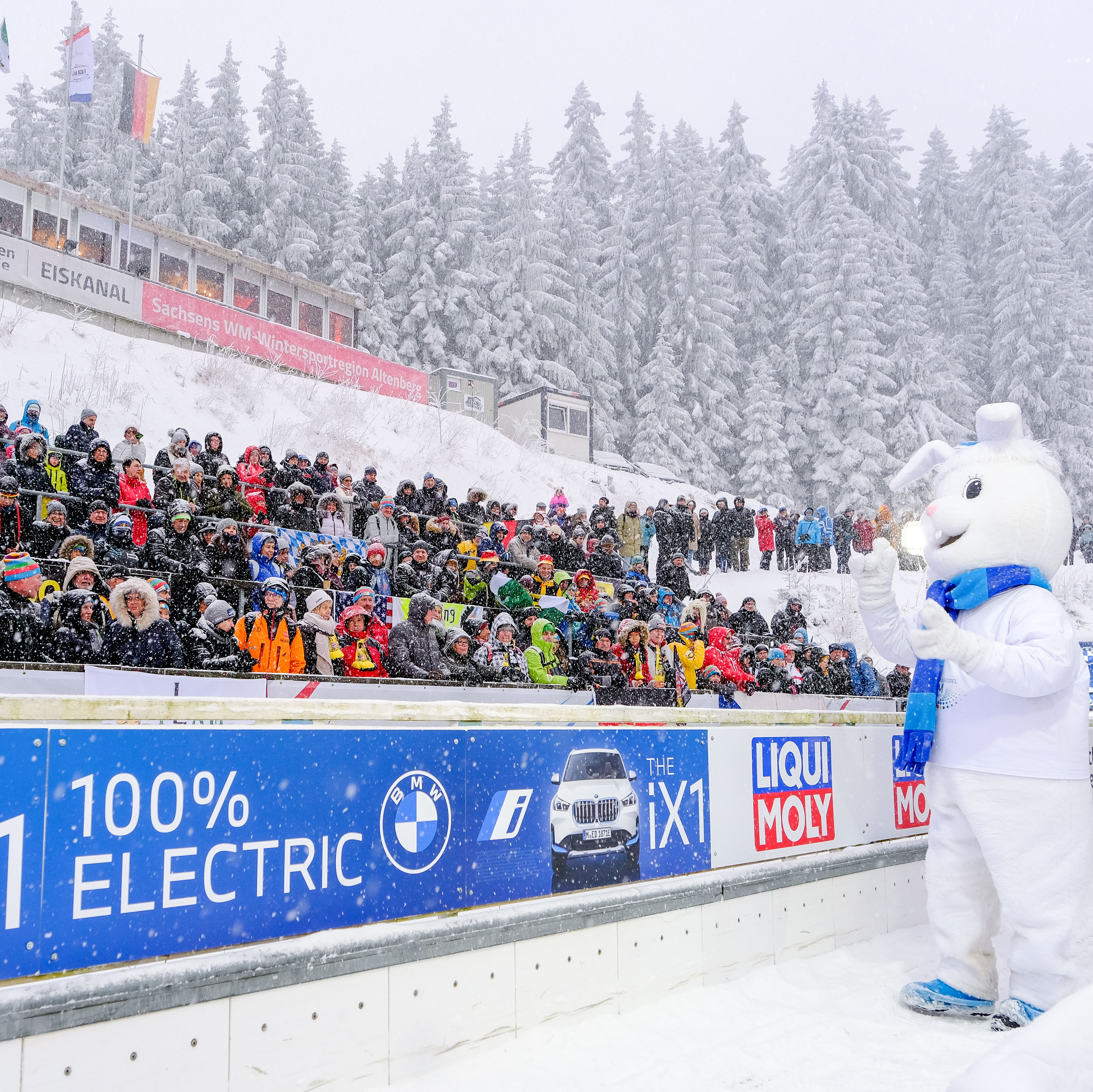 SachsenEnergie Eiskanal Zuschauertribüne Foto (c) Arvid Müller