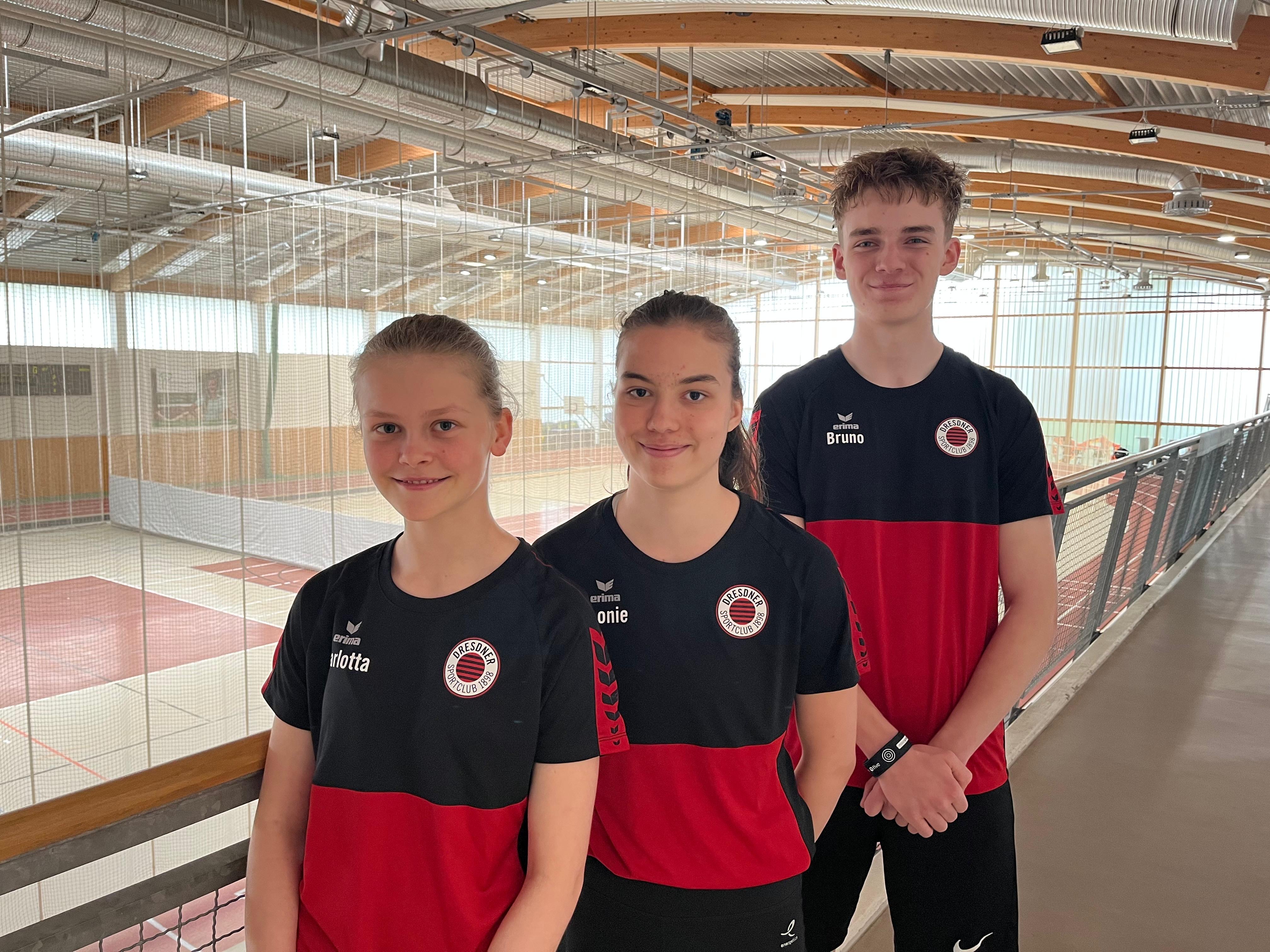 Carlotta Saupe, Leonie Ruhl, Bruno Jütersonke