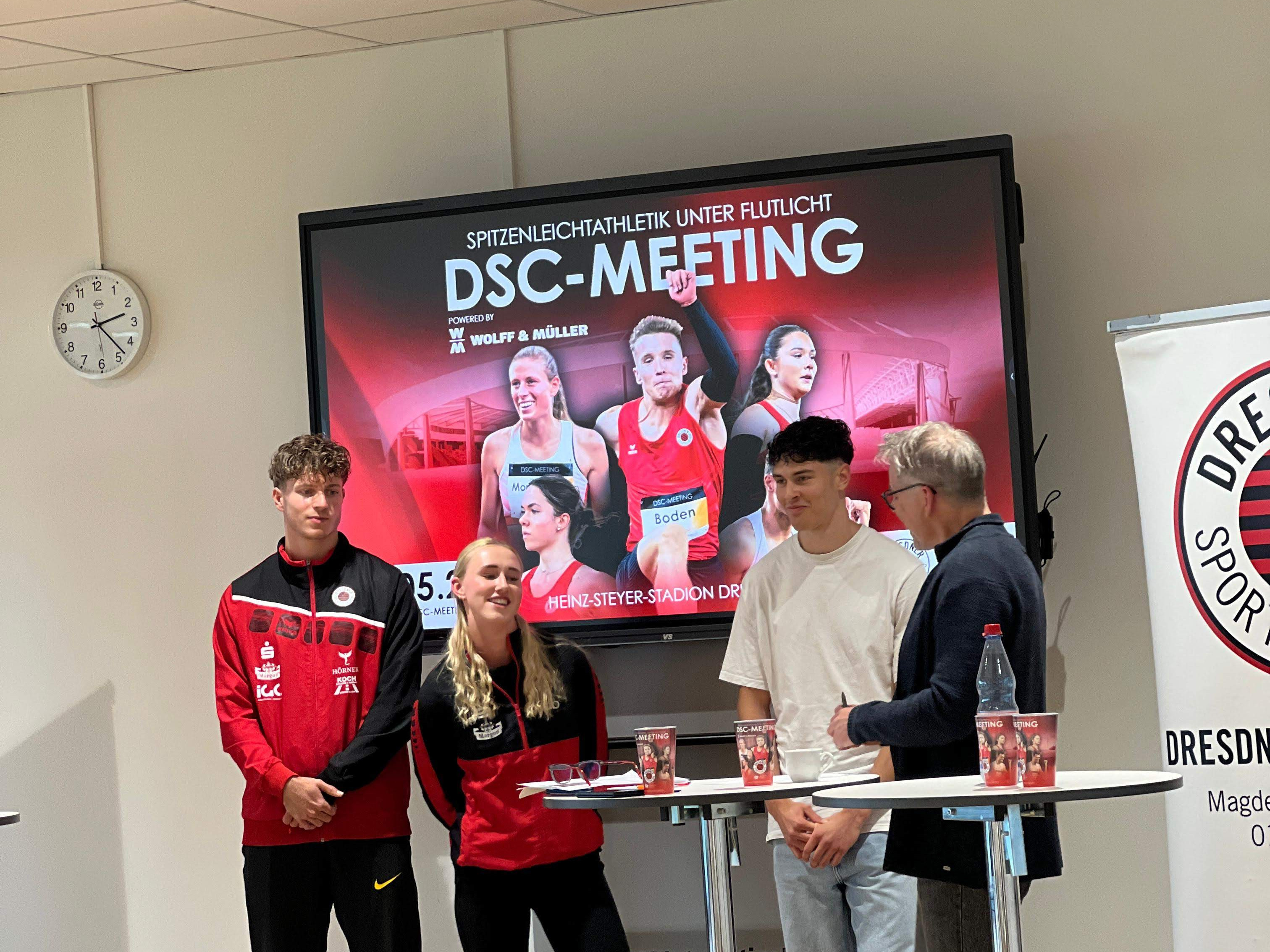 auf dem Bild: Ivo Ziebold, Helene Hoffmann und Steven Freund
