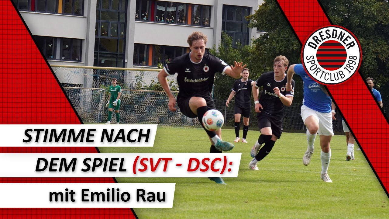 SV Tapfer Leipzig - Dresdner SC 2:3 (30.08.2025) - Stimme nach dem Spiel
