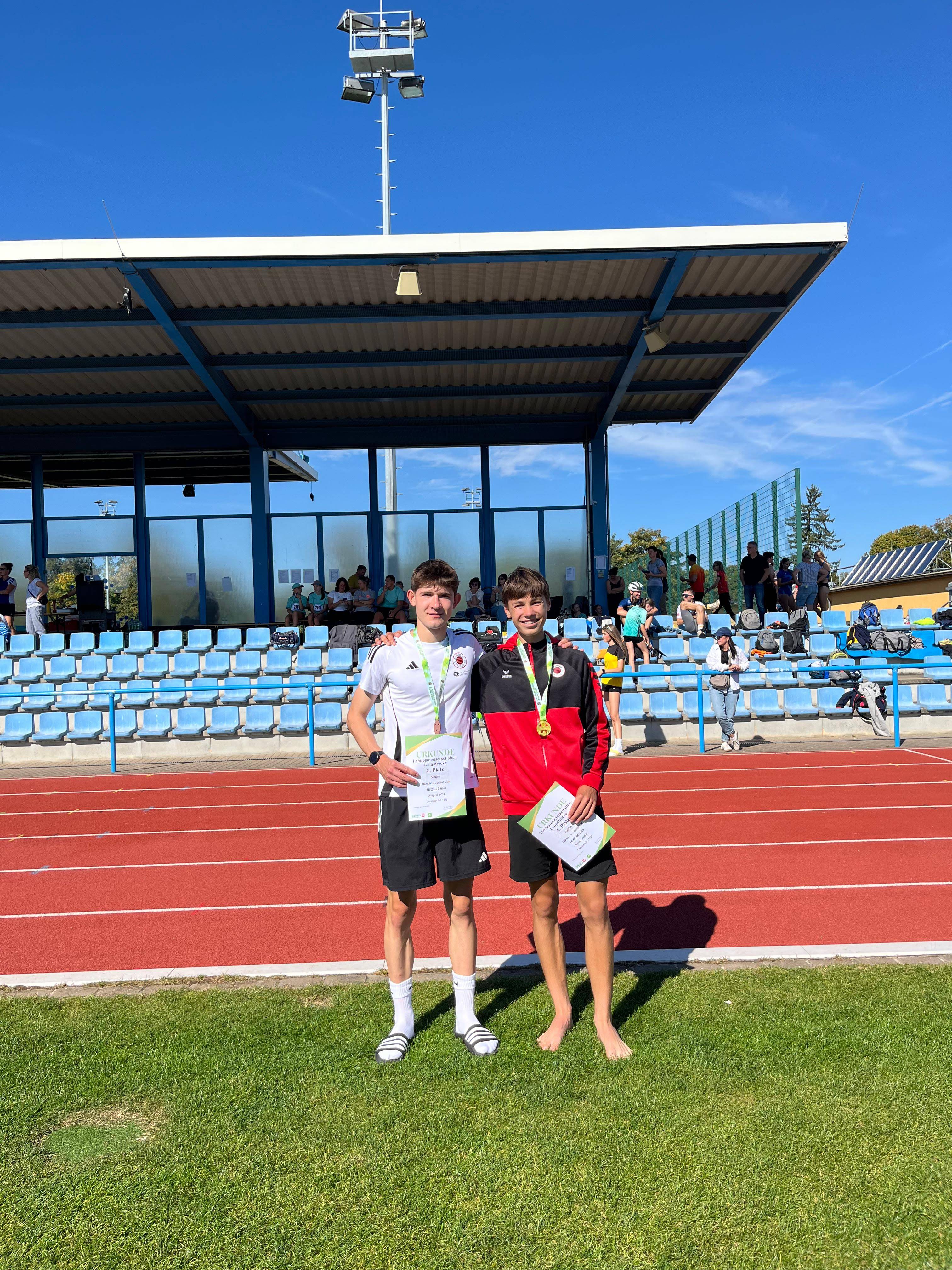 August Wild und Janno Riegel