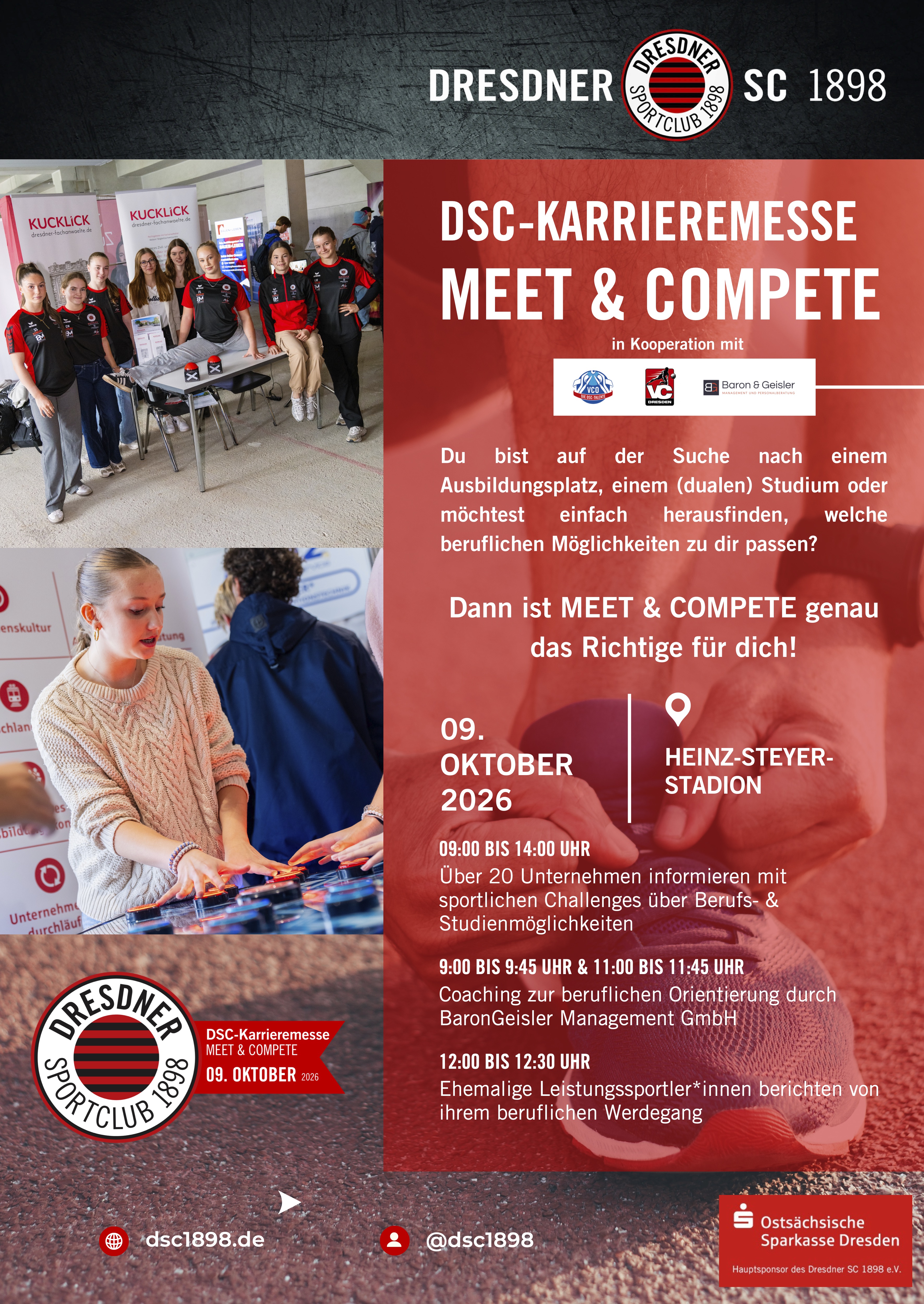 Plakat DSC Karrieremesse Digital