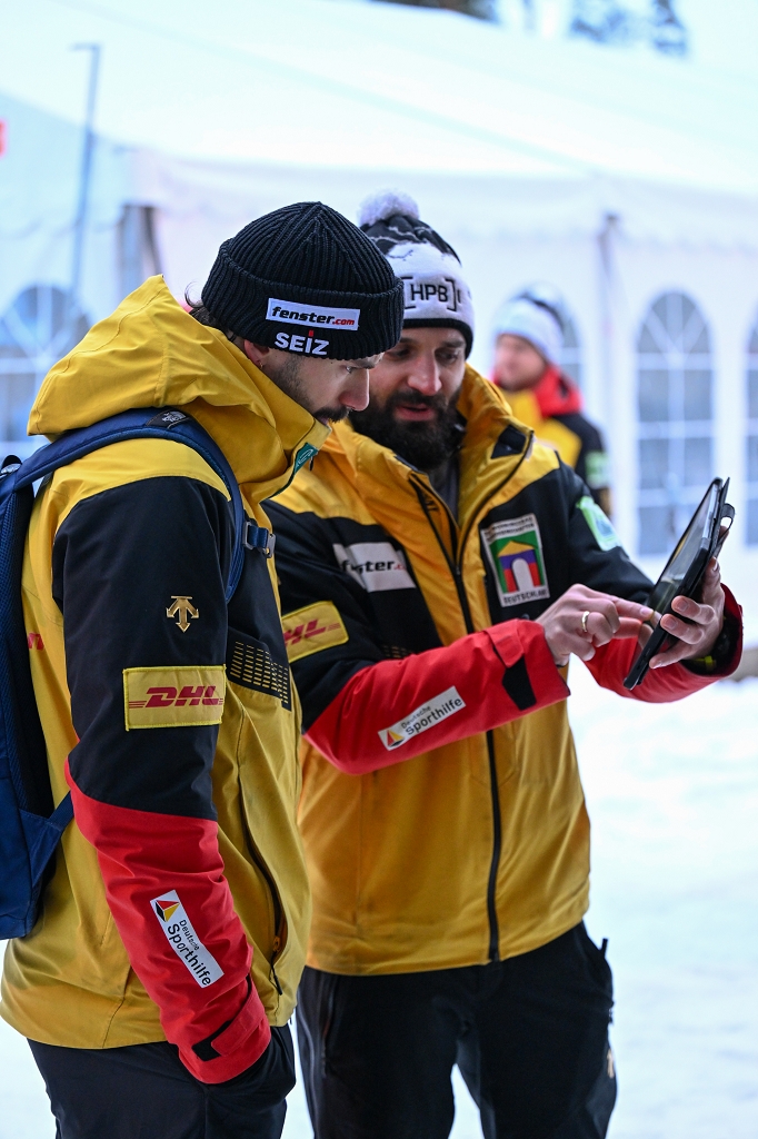 Bild 1: H 27 JUNGK LINGMANN TRAINING WELTCUP LILLEHAMMER SAISON 25 26 FOTOCREDIT VIESTURS LACIS