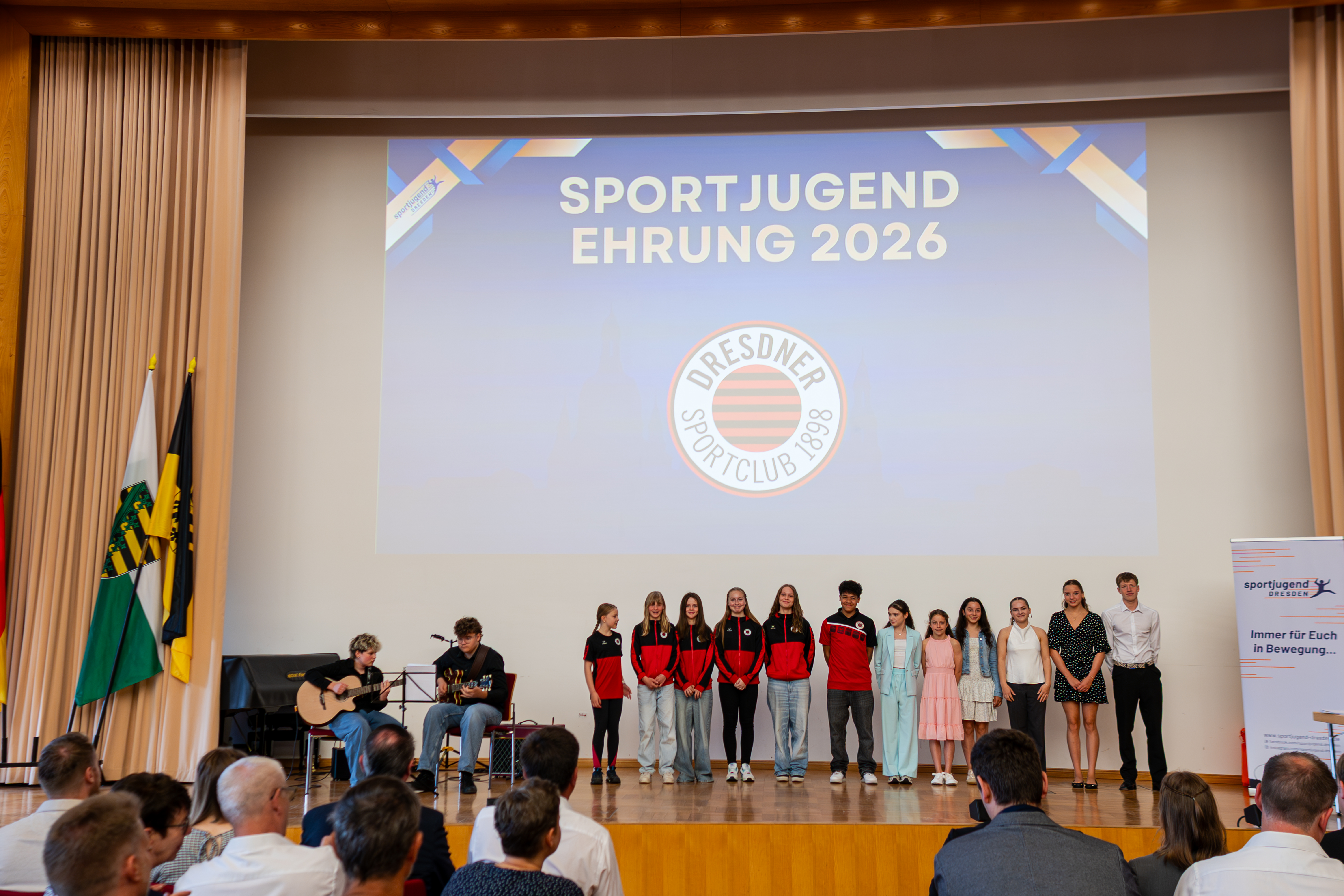 Bild 1: Sportjugendehrung2026 01912 DSC Wasserspringen, Gewichtheben, Schwimmen, Turnen Und Sportakrobatik