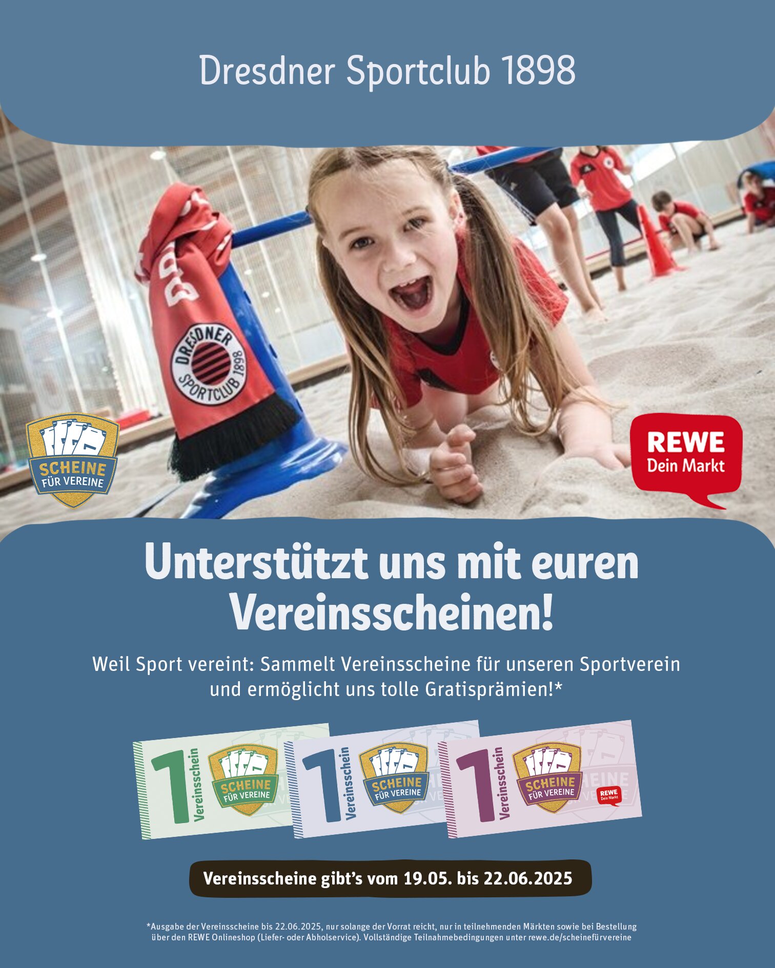 ScheineFuerVereine 2025 Aktionsstart Posting 4x5